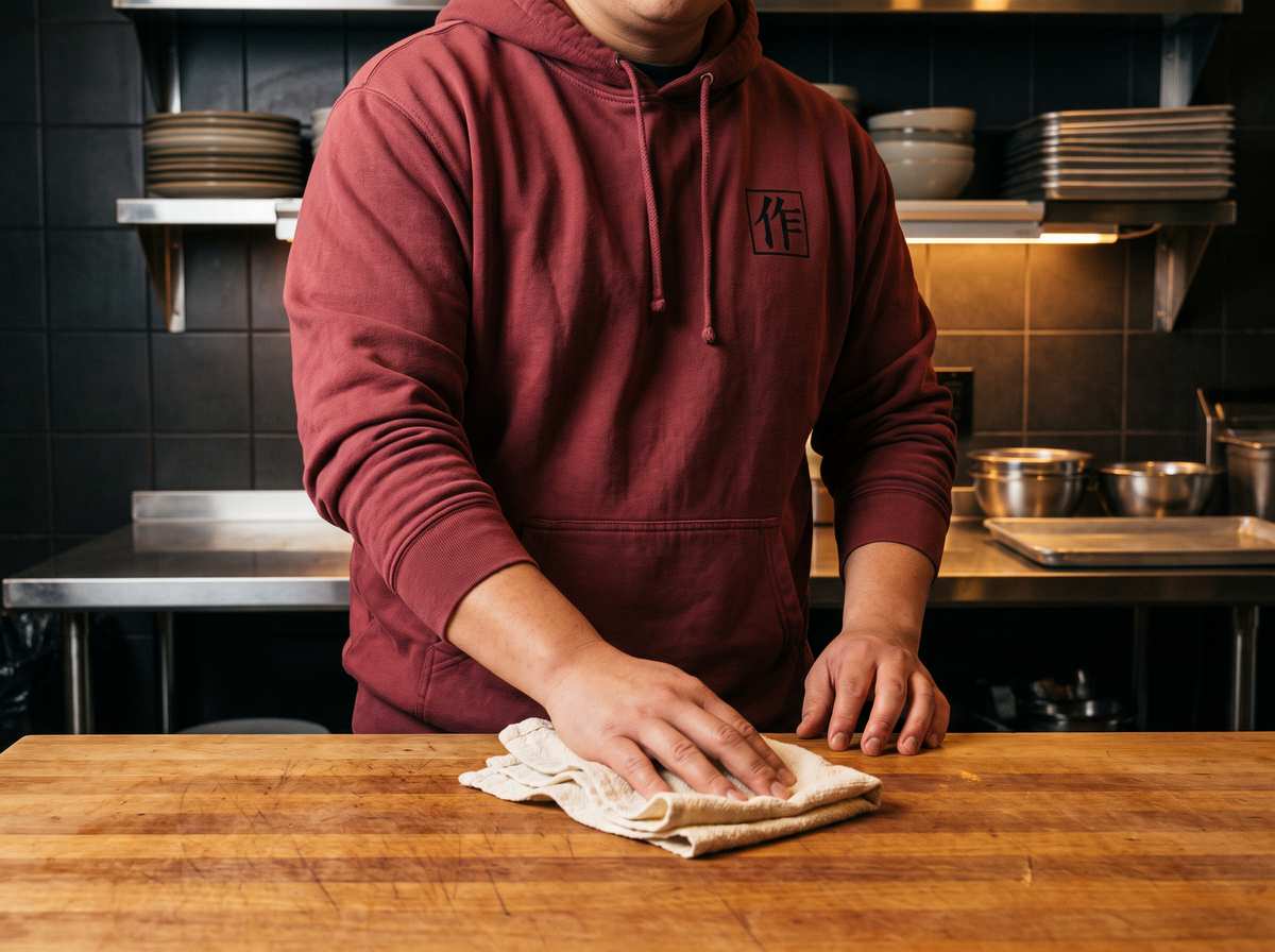 Carbon Steel Heavyweight Pullover