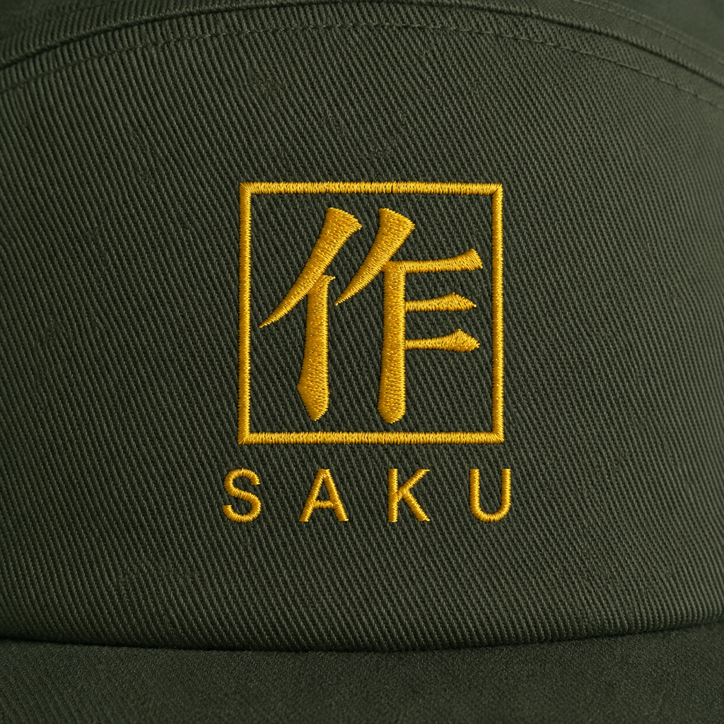 SAKU Five Panel Cap